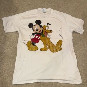 Disney White Graphic Tee
